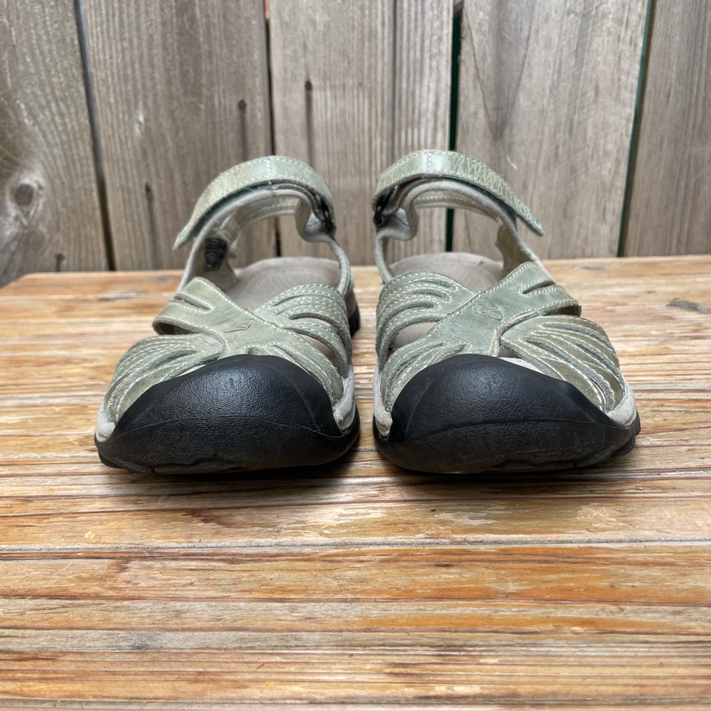 Keen Rose Sandal Waterproof Green Womens Size 9.5 - Picture 8 of 16
